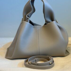 Polene Taupe Numero Neuf Bag